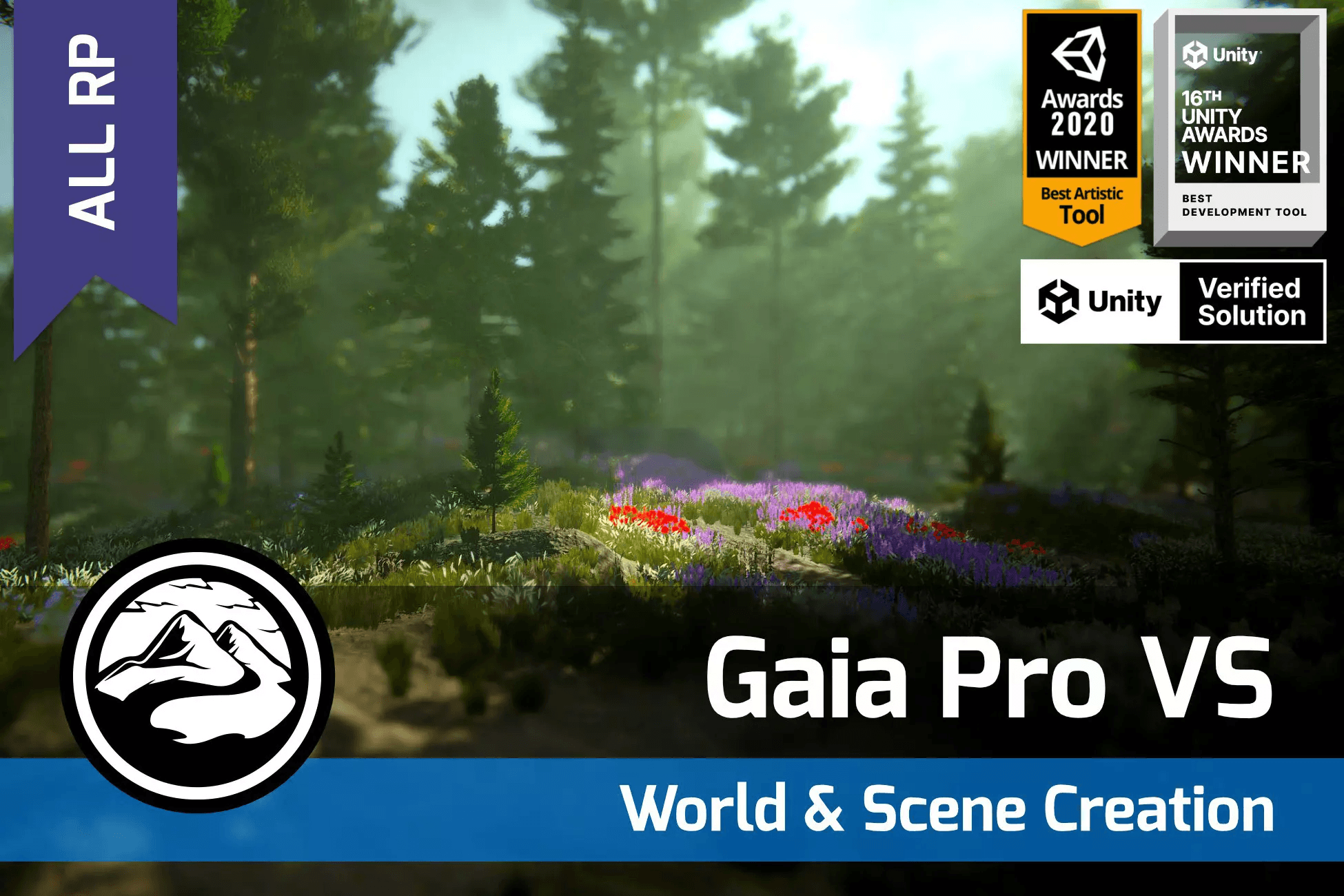 Gaia Pro VS – Terrain, Trees, Grass & Water for Unity 6