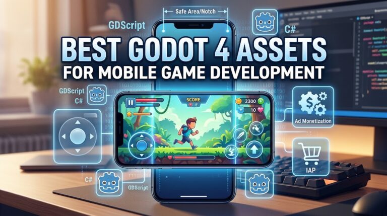 12 Best Godot Engine Assets for Mobile Game Development (2026 Guide)
