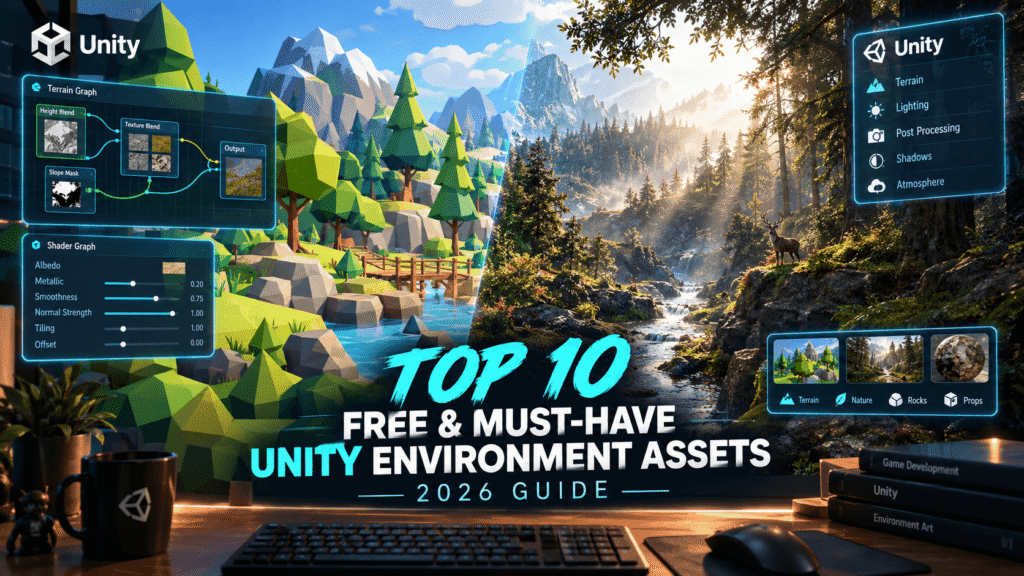 Top 10 Free and Must Have Unity Environment Assets 2026 Guide Banner